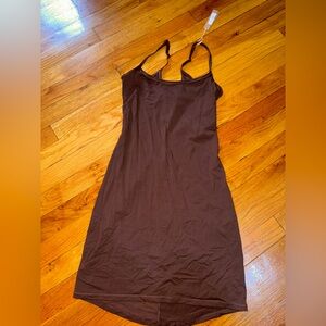 Brand new skims slip dress in cocoa